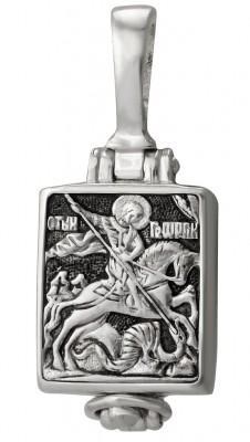 Мощевик серебряный 3.88 гр. 227141