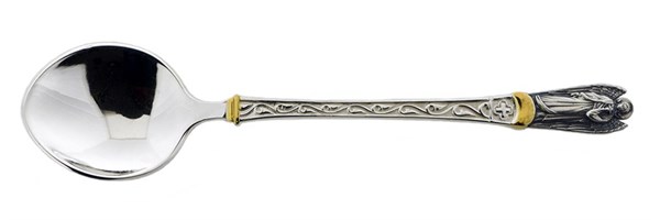 Ложка из серебра, позолота 226964