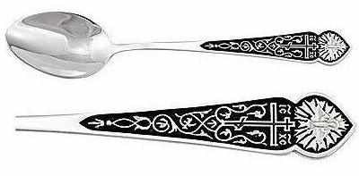 Ложка из серебра, Эмаль горячая , Кострома, 27.01 гр. 226946 - фото 10282