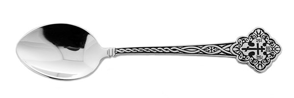 Ложка из серебра, Эмаль горячая , Кострома, 29.68 гр. 226945 - фото 10283