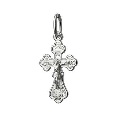 Крест серебрянный, с корундами, коллекция "Иваново", 0.72 гр. 226480