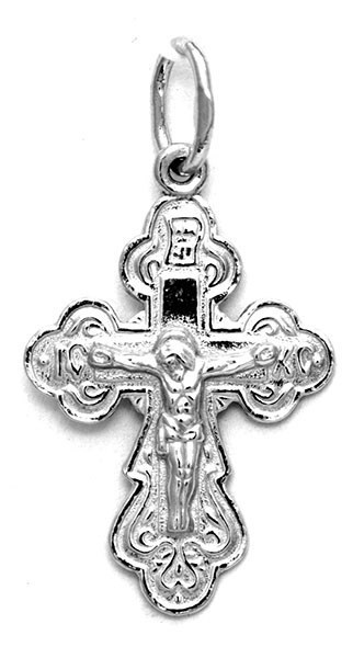 Крест серебряный прочный 1.33 гр. 226168