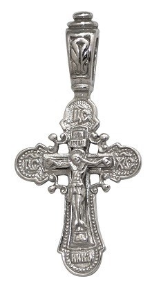 Крест серебряный прочный 2.04 гр. 225910