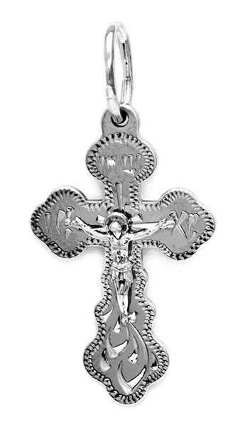Крест серебряный прочный 2.24 гр. 225736