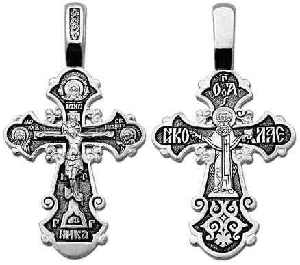 Крест серебряный черненый 5.04 гр. 225523