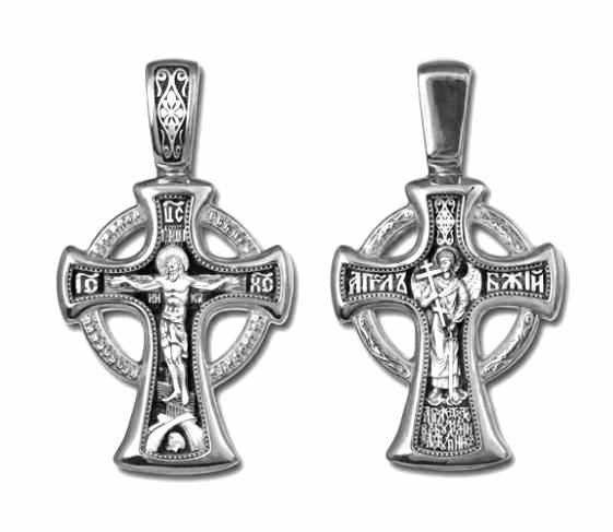 Крест серебряный черненый 6.06 гр. 225443