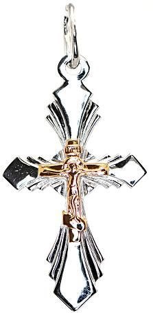 Крест серебряный гр. 225371