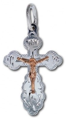 Крест серебряный 1 гр. 225300