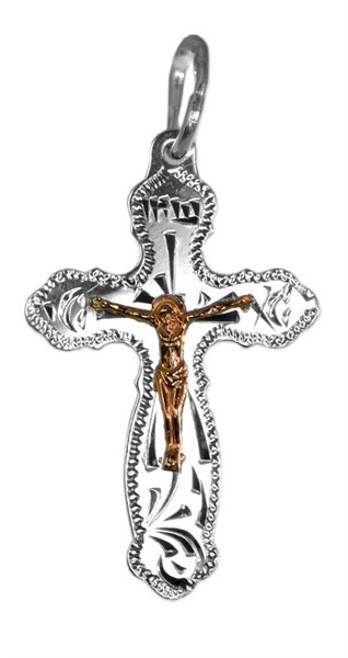 Крест серебряный 1 гр. 225295