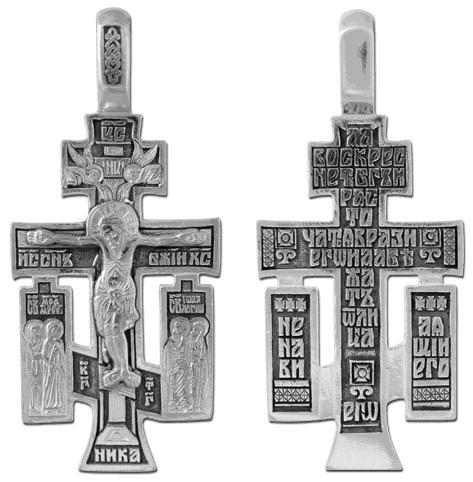 Крест серебряный черненый 9.22 гр. 225231