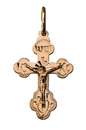 Крест для крещения 1.09 гр. золото 224902