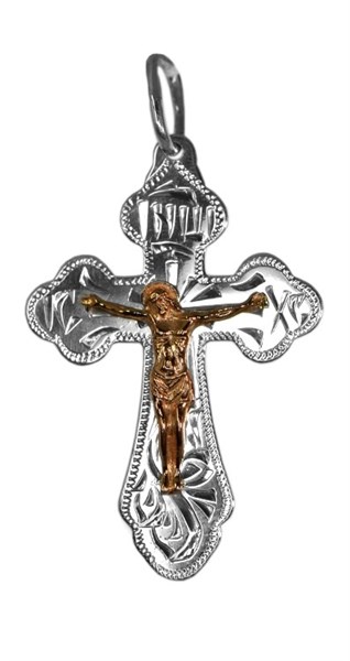 Крест серебряный 3 гр. 224885