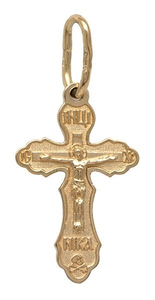 Крест золотой 1.34 гр. 224858