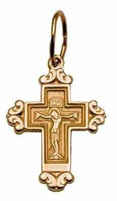 Крест золотой 1.4 гр. 224855