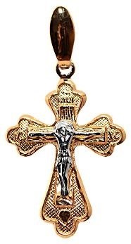 Крестик золотой 1.4 гр. 224843