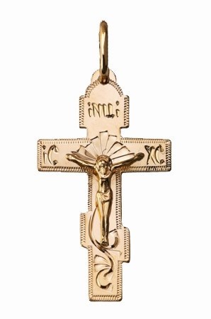Крест золотой 1.44 гр. 224842
