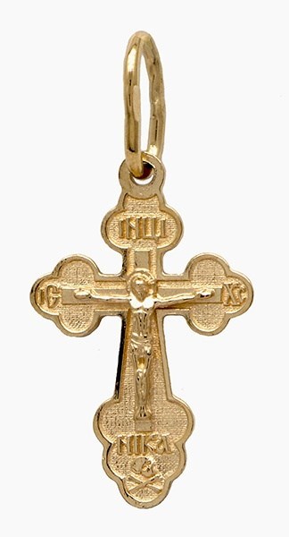 Крест золотой 1.49 гр. 224838