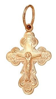 Крестик золотой 1.62 гр. 224824