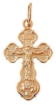Крест золотой 1.73 гр. для мальчика 224815