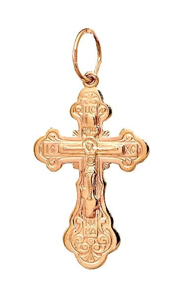 Крест золотой 2.38 гр. 224796