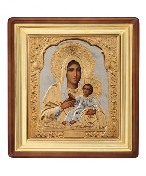Икона живописная в киоте 30х40 Козельщанская Божья Матерь 239033