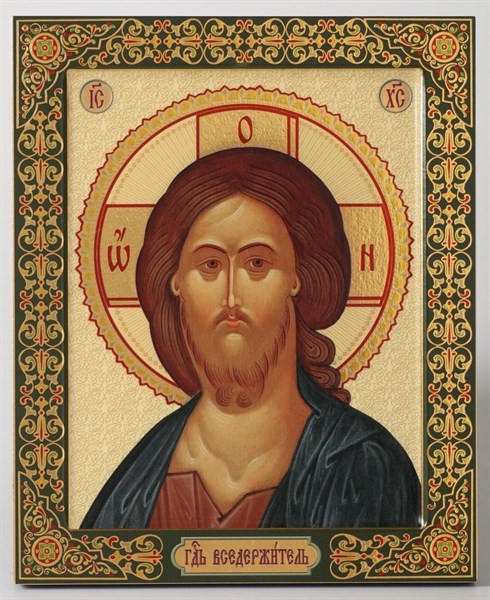 Икона на дереве 18*24 с ковчегом Спаситель 2 237748