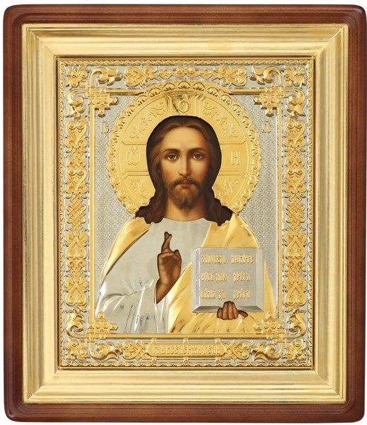 Икона живописная в киоте 18х24 Спаситель 236965