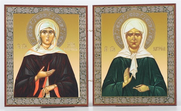 Икона в киоте 11х13 фигурный Пантелеимон 235830