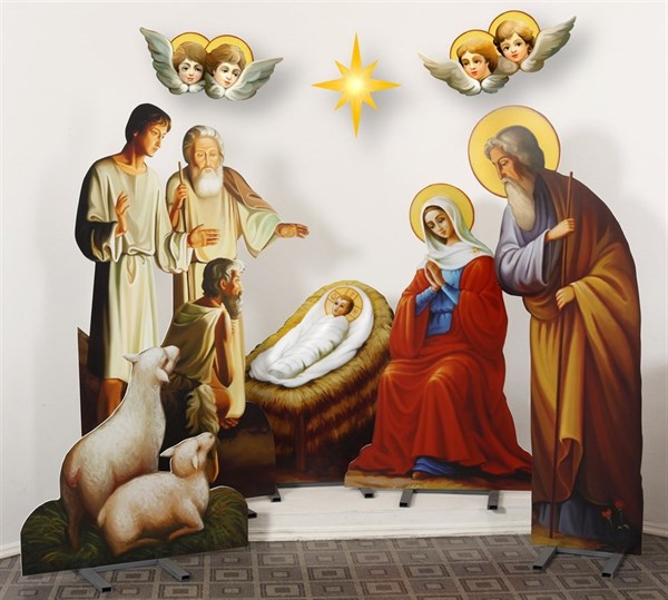 Вертеп на подставке 219030