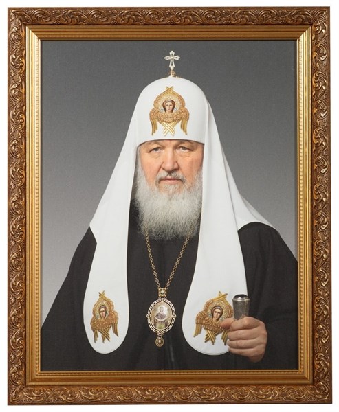 Картина церковная на оргстекле 60х90 в метал. рамке 219057