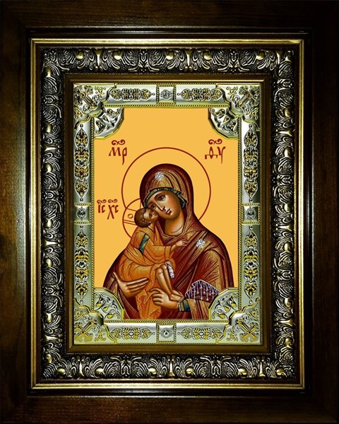 Икона освященная Донская 24х30 см 240171 - фото 18402