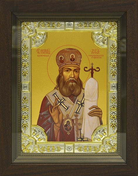 Лука святитель архиепископ Крымский икона 24х30 см 240186 - фото 18432