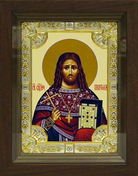 Платон священномученик икона 24х30 см 239658 - фото 18855
