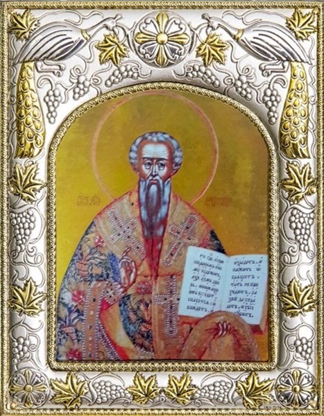 Икона освященная Лев Катанский 14х18 см 239809 - фото 19214