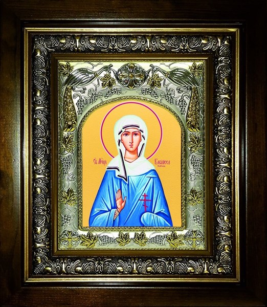 Икона освященная Василиса Римская в киоте 20х24 см 239411 - фото 19308