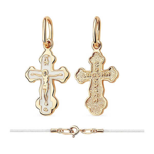 Крестильный набор из золота без вставок 240887