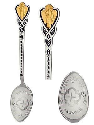 Ложка серебряная именная Алексей (Алексей) 241487