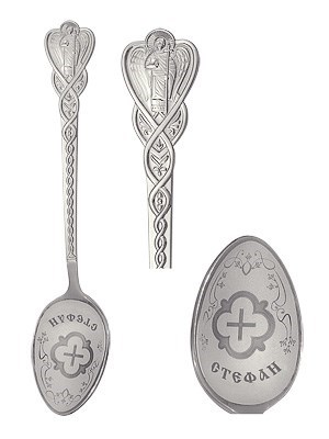 Ложка серебряная именная Стефан 241521