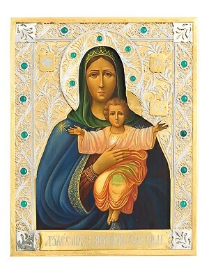 Икона Богородица ювелирная 241540