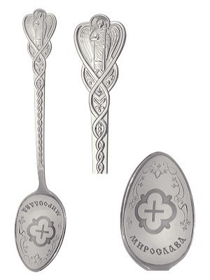 Ложка серебряная именная Мирослава 241599