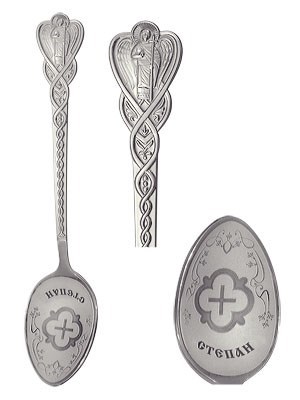 Ложка серебряная именная Степан (Стефан) 241630