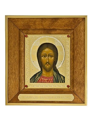 Икона Господь Вседержитель серебряная ювелирная 241904