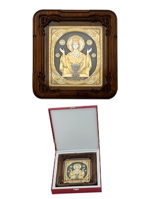 Икона Неупиваемая Чаша серебряная ювелирная 242194