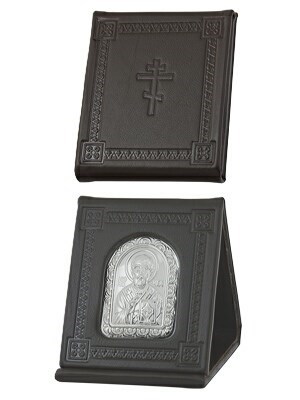 Икона Николай Чудотворец ювелирная серебряная 242279