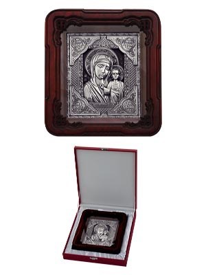 Икона Казанской Божией Матери ювелирная 242357