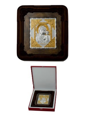 Икона Казанской Божией Матери ювелирная 242392