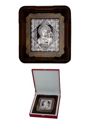 Икона Казанской Божией Матери ювелирная 242423