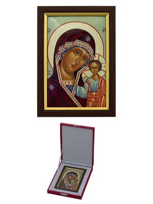Икона Казанской Божией Матери ювелирная 242428