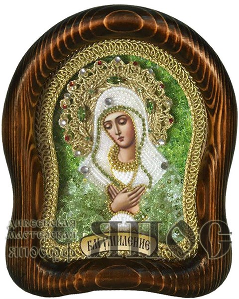 Икона Пресвятая Богородица Умиление бисер 243791 - фото 24272