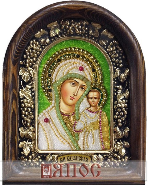 Икона Пресвятая Богородица Казанская бисер 243980